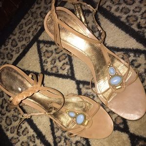 Nine West Strapped Heels